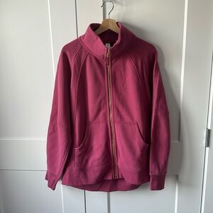 BNWT Lululemon Scuba Oversized Funnel-Neck Full Zip in size M/L